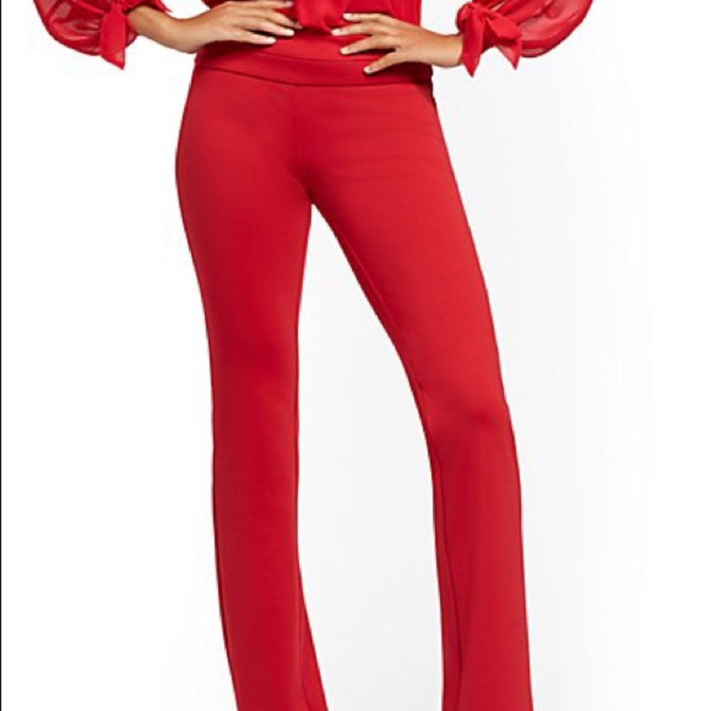 🔥Closet SALE!!! 🔥New red pull on dress pants